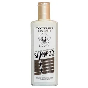 Szampon Gottlieb Pudel 300ml - dla pudli czarnych z olejem makadamowym